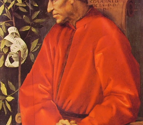 Cosimo il Vecchio de’ Medici, cm. 86 x 65, Galleria degli Uffizi, Firenze